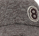 FabSeasons 8 Self Designed Brown unisex Baseball Cap & Hat with Adjustable Buckle