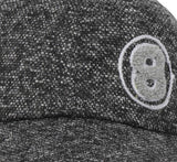 FabSeasons 8 Self Designed Dark Grey unisex Baseball Cap & Hat with Adjustable Buckle freeshipping - FABSEASONS