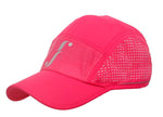Fabseasons Pink Light Weight Quick Dry Polyester Sports Cap