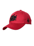 FabSeasons New York Maroon cotton Baseball Cap
