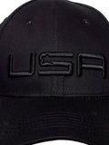 FabSeasons USA Black Cotton Baseball Caps