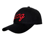 FabSeasons Swag Black Cotton Baseball Cap