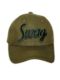 FabSeasons Swag Green Cotton Baseball Cap