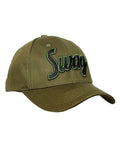 FabSeasons Swag Green Cotton Baseball Cap