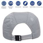 FabSports Quick Dry Caps / Hats for Men & Women, Ideal for Outdoor sports with UV protection, Adjustable size(56-59 cm)