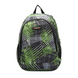 FabSeasons Green Accelorator Polyester Graphic Printed Backpack