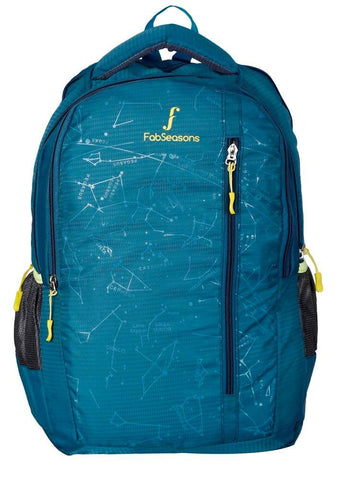 FabSeasons Printed Space Blue Backpack for Multipurpose use