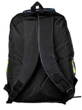 FabSeasons Printed Black Backpack with Raincover and Laptop holder
