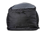 FabSeasons Black Printed Stripes Backpack Bag freeshipping - FABSEASONS