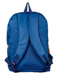 FabSeasons Printed Blue Backpack Bag with reflector patch