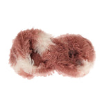 FabSeasons Pink Faux Fur Neck Warmer