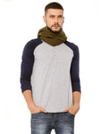 FabSeasons Solid Green cashmere Scarf