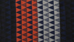 FabSeasons Navy Orange Men's Casual Checkered Acrylic Muffler