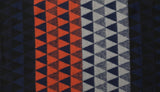 FabSeasons Navy Orange Men's Casual Checkered Acrylic Muffler