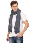 FabSeasons Blue Unisex Woolen Scarf, Muffler, Shawl and Stole for Winters