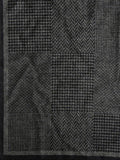 FabSeasons Black Men's Casual Checkered Acrylic Woolen Muffler, Scarf