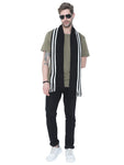 FabSeasons Men  Casual Self Design Scarf for Winter