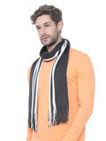 FabSeasons Men  Casual Self Design Scarf for Winter