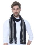 FabSeasons Men  Casual Self Design Scarf for Winter