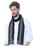 FabSeasons Men  Casual Self Design Scarf for Winter