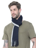 FabSeasons Men Casual Self Design  Solid Acrylic Woolen Muffler