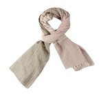 FabSeasons Blue Cotton Stripes Printed Scarf