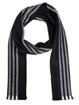 FabSeasons Black Men's Acrylic Woolen Scarf