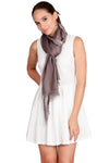 FabSeasons Grey Cotton Super Soft & Stylish Viscose Scarf