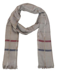 FabSeasons Casual Brown Checkered Men's Cotton Scarf