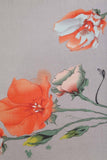 FabSeasons Orange Viscose Colorful Floral Printed Soft & Stylish Scarf