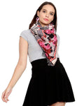 FabSeasons Traditional Grey Viscose Abstract Printed Soft & Stylish Scarf