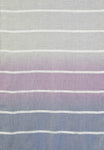 FabSeasons Striped super soft Blue Purple Cotton Scarf