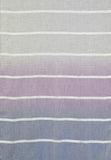 FabSeasons Striped super soft Blue Purple Cotton Scarf