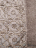 FabSeasons Light Pink Cotton Stylish Scarves with Embroidery for Women