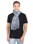 FabSeasons Designer Blue Men Woolen Muffler for Winters