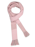 FabSeasons BabyPink-Beign Woolen Scarf, Muffler, Shawl and Stole for Winters