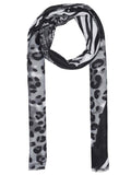 FabSeasons Black Fancy fashion Stylish Animal Printed Scarf