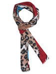 FabSeasons Brown Fancy fashion Stylish Animal Printed Scarf