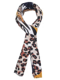 FabSeasons Maroon Fancy fashion Stylish Animal Printed Scarf