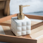 FabSeasons White Ceramic Soap Dispenser, 220ML freeshipping - FABSEASONS