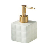FabSeasons White Ceramic Soap Dispenser, 220ML freeshipping - FABSEASONS