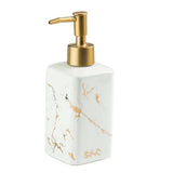 FabSeasons White Matte Design Ceramic Soap Dispenser, 320ML