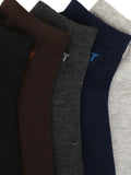 T9 Think Different Unisex Sport Solid Cotton Low Liner Ankle Sock Pack of 5 pairs