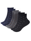 T9 Unisex Line Design Cotton Low Liner Ankle Casual Business Office Socks. Combo of 3 pairs