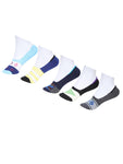 T9 Think Different Printed Cotton Loafer Casual Office Socks. Combo of 5 pairs