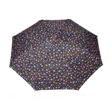 FabSeasons Purple Geometric Printed 3 Fold Fancy Automatic Umbrella