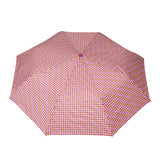 FabSeasons Pink Geometric Printed 3 Fold Fancy Automatic Umbrella freeshipping - FABSEASONS