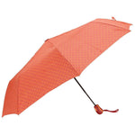 FabSeasons Orange Printed 3 fold fancy Automatic Umbrella