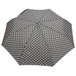FabSeasons Black Printed 3 fold fancy Umbrella freeshipping - FABSEASONS