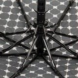 FabSeasons Black Printed 3 fold fancy Umbrella